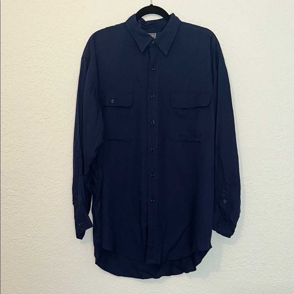Polo by Ralph Lauren Blue Casual Button Down Shirt